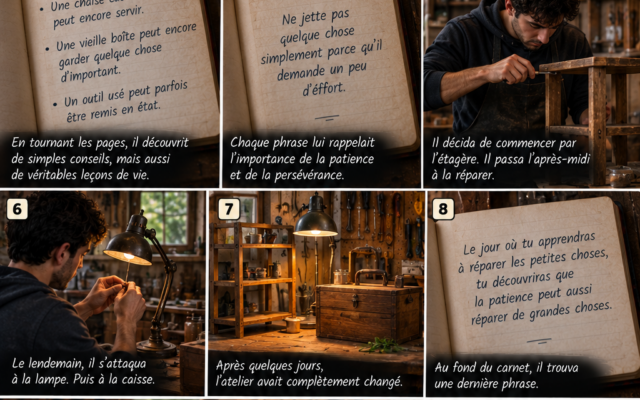 Le carnet de l’atelier 🔧